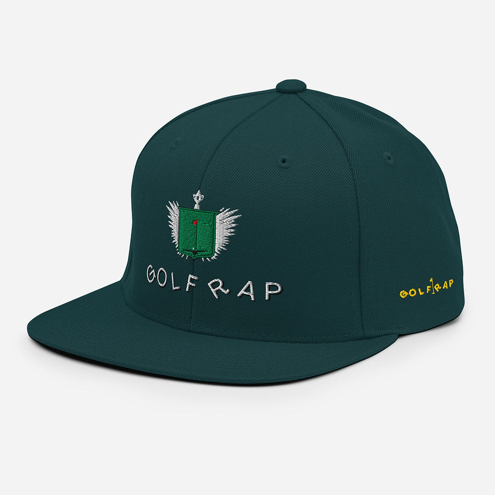 Thumbnail: Golf Rap Flying Crest Snapback
