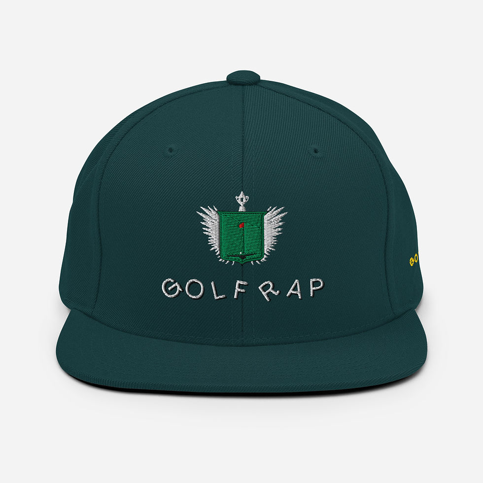Thumbnail: Golf Rap Flying Crest Snapback