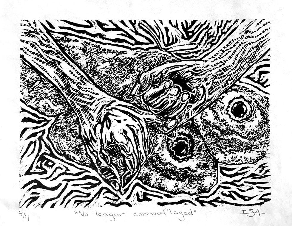 No longer camouflaged