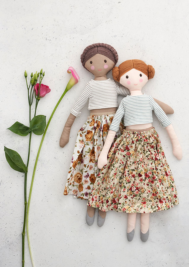 Thumbnail: Albetta Jeane Floral Doll
