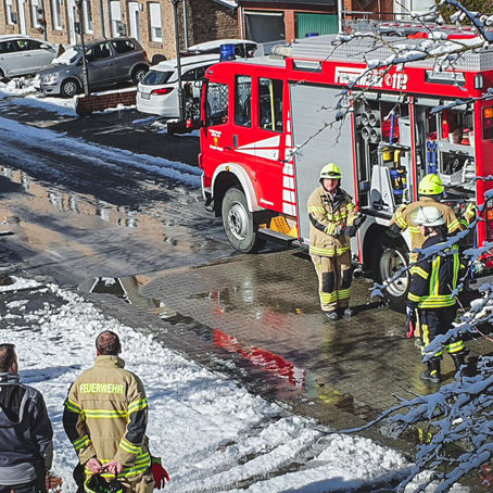 Brandübung in Wellendorf