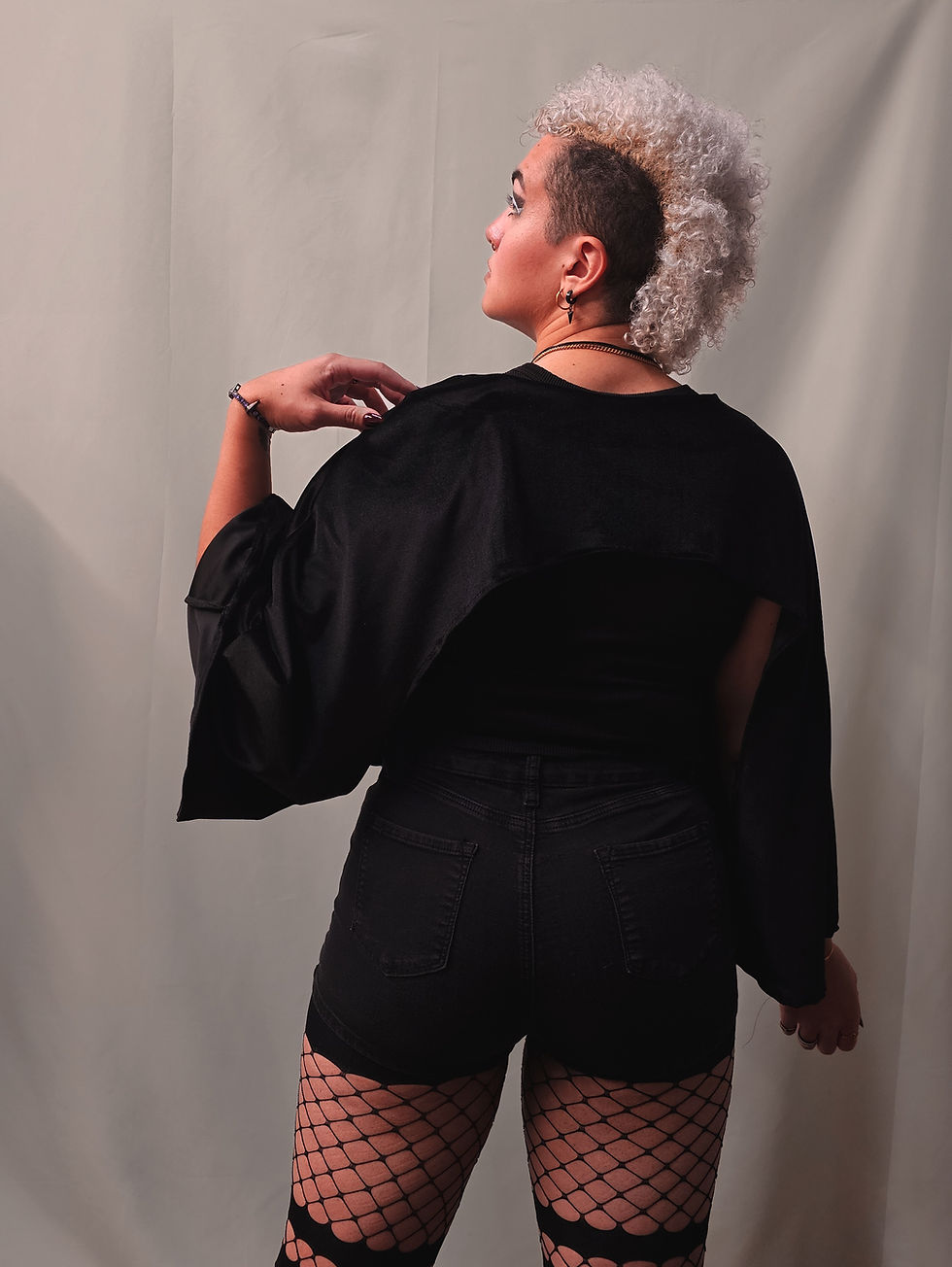 Thumbnail: Black Velvet Expose Top