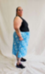 Thumbnail: Blue Tie Up Skirt