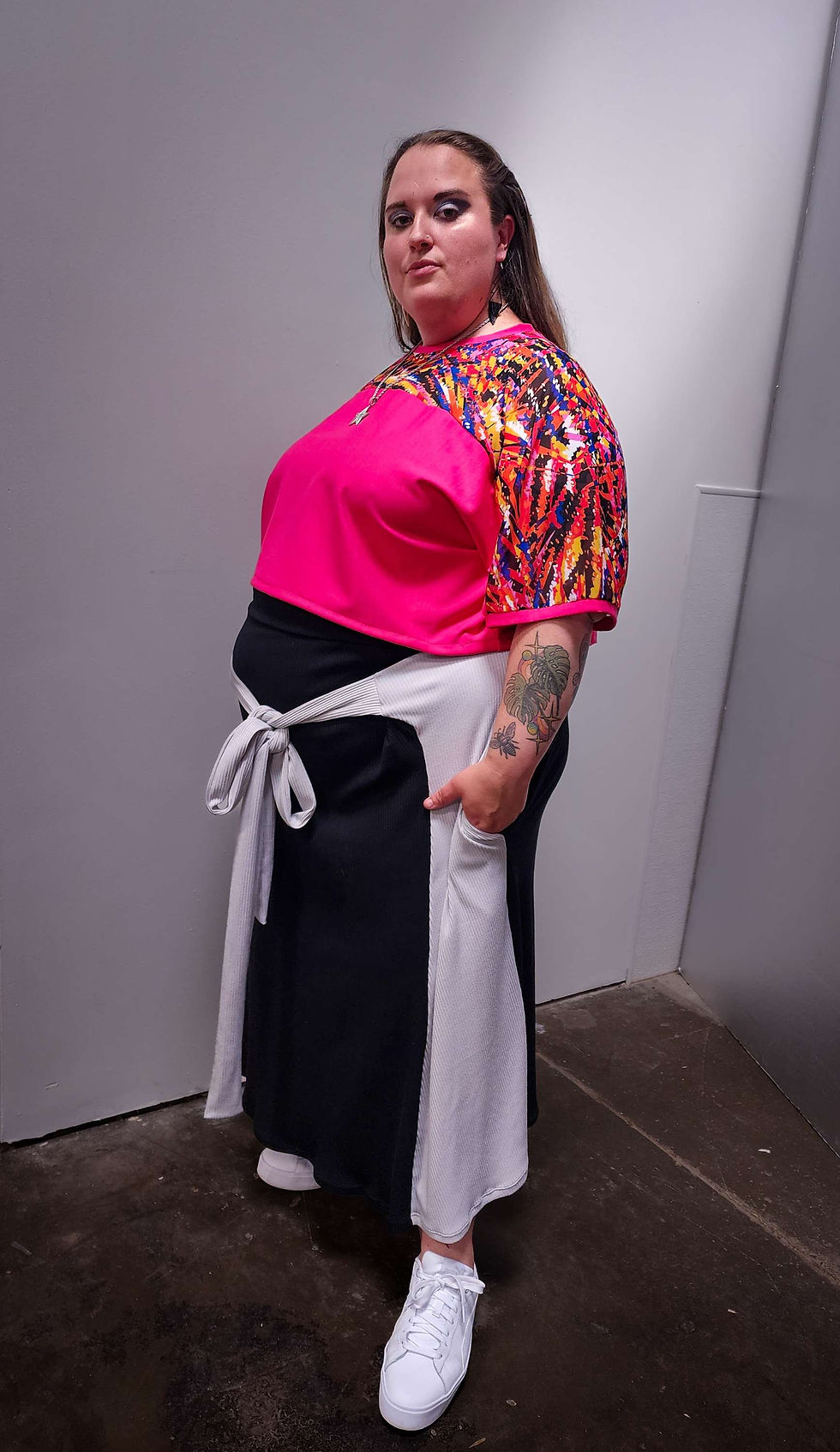 Thumbnail: Black Wrap Skirt