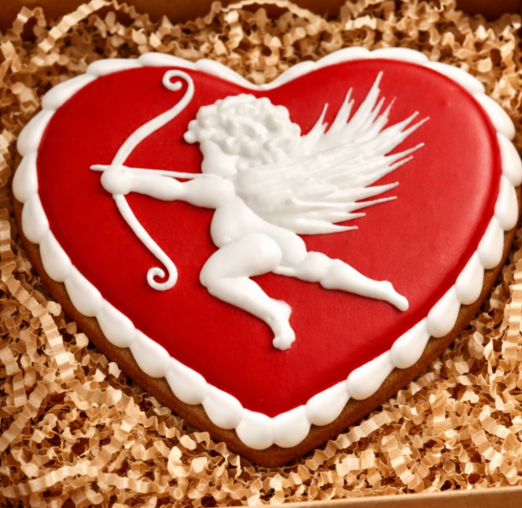 Cupid’s Heart Anise Cookie