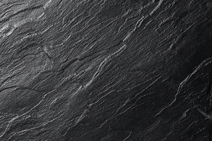 Granito negro con una elegante textura de cuero