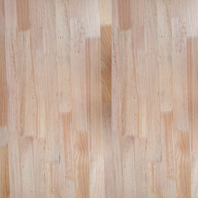 Madera ensamblada para uso como encimeras (tops)