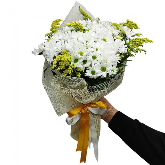 Beyaz Papatya Buketi