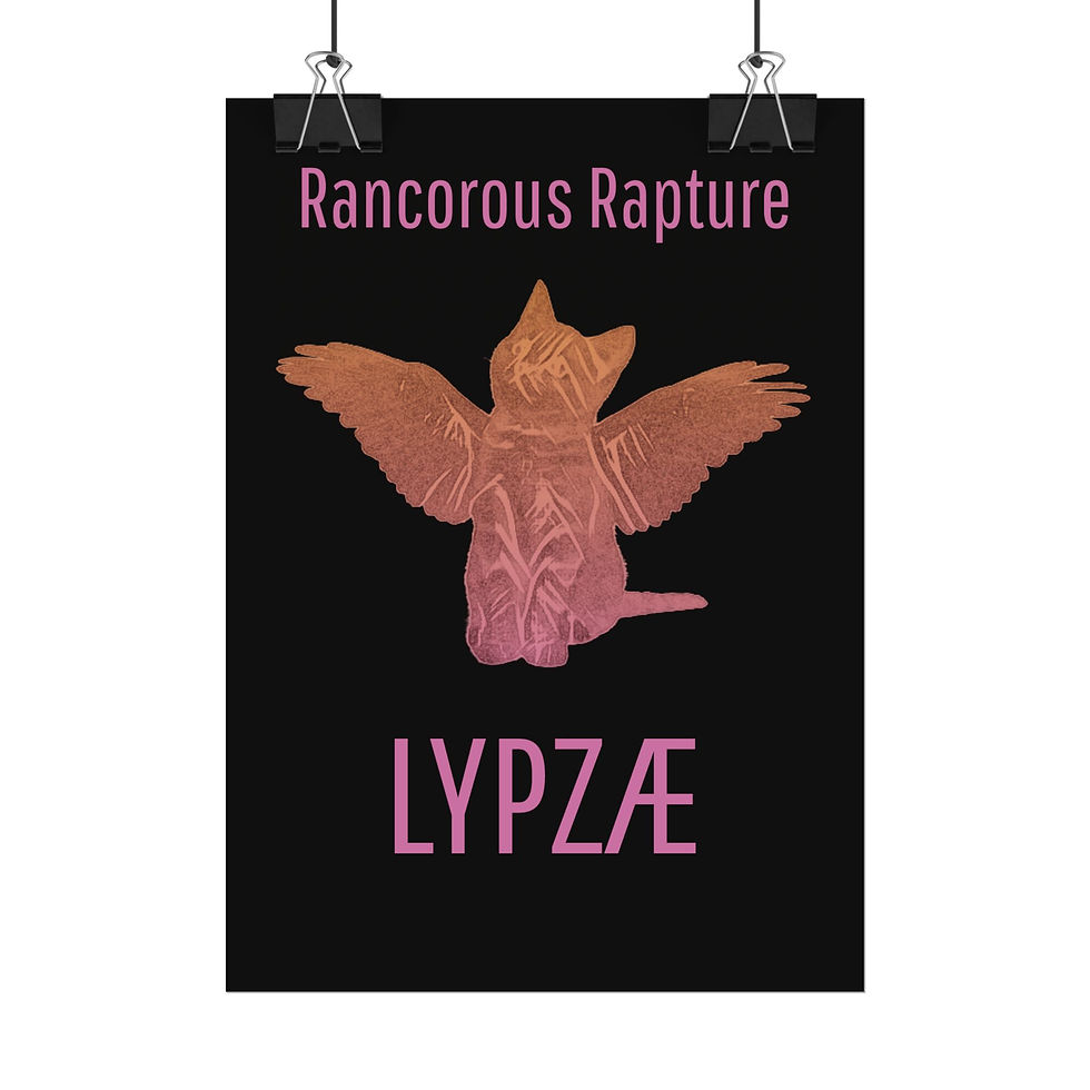 Thumbnail: LYPZÆ Rancorous Rapture Rolled Posters
