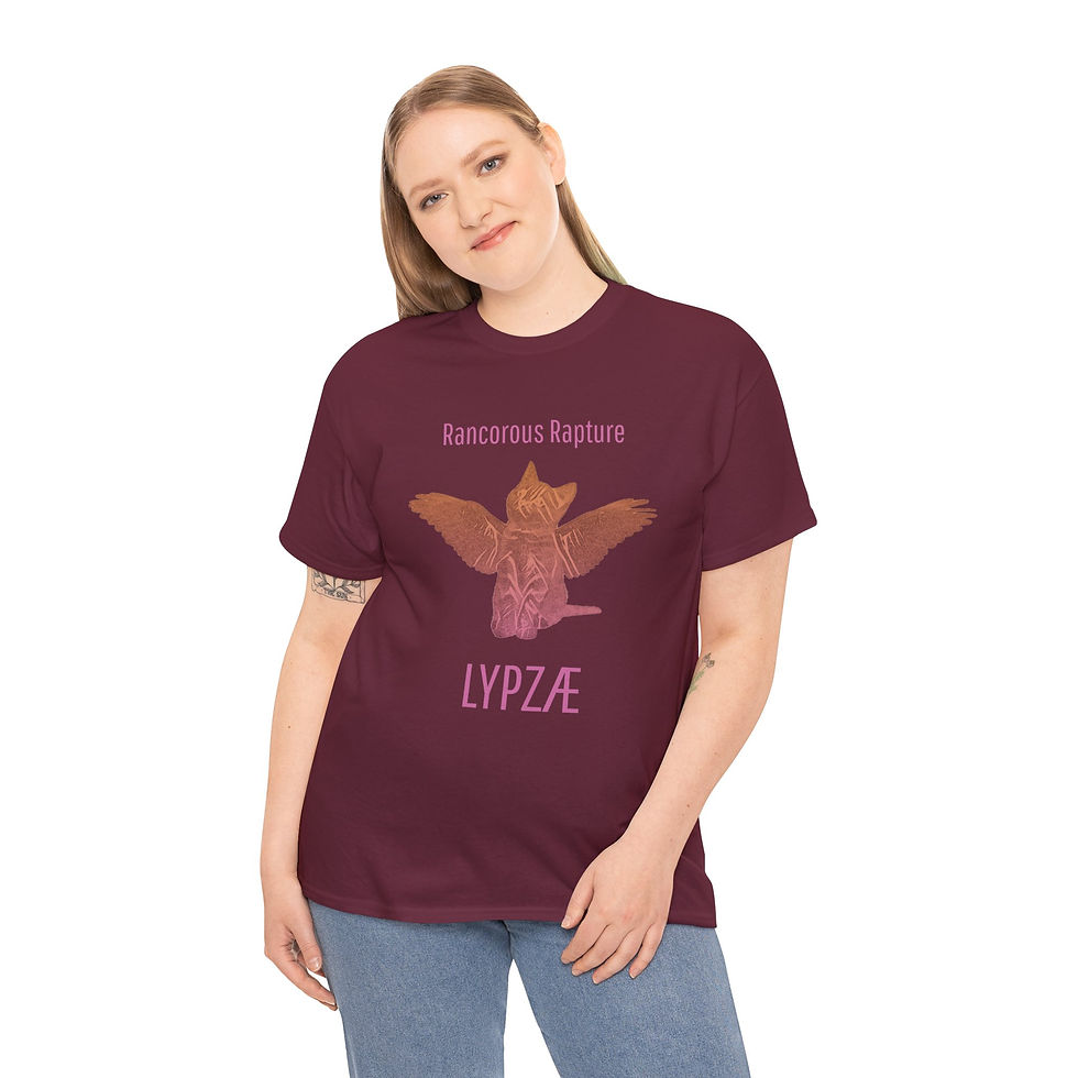 Thumbnail: LYPZÆ Rancorous Rapture Unisex Heavy Cotton Tee 