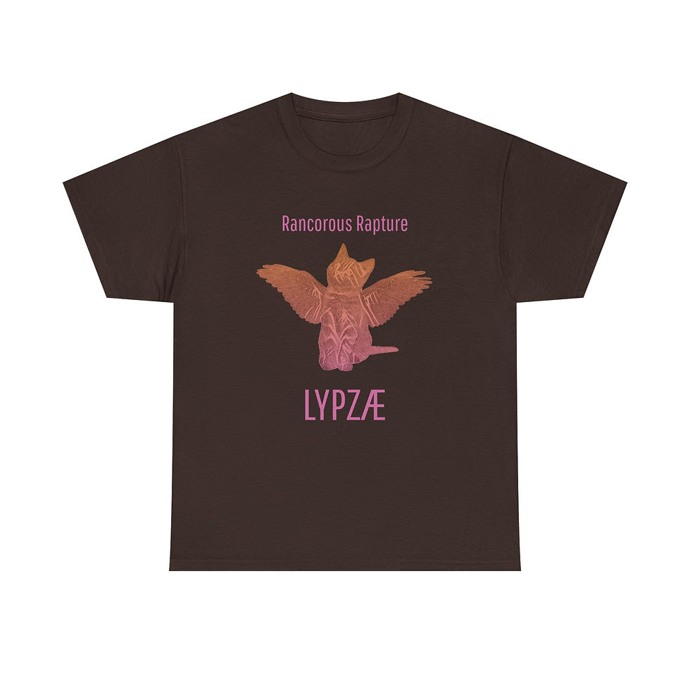Thumbnail: LYPZÆ Rancorous Rapture Unisex Heavy Cotton Tee 