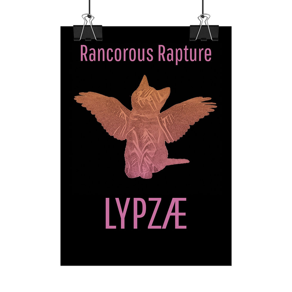 Thumbnail: LYPZÆ Rancorous Rapture Rolled Posters