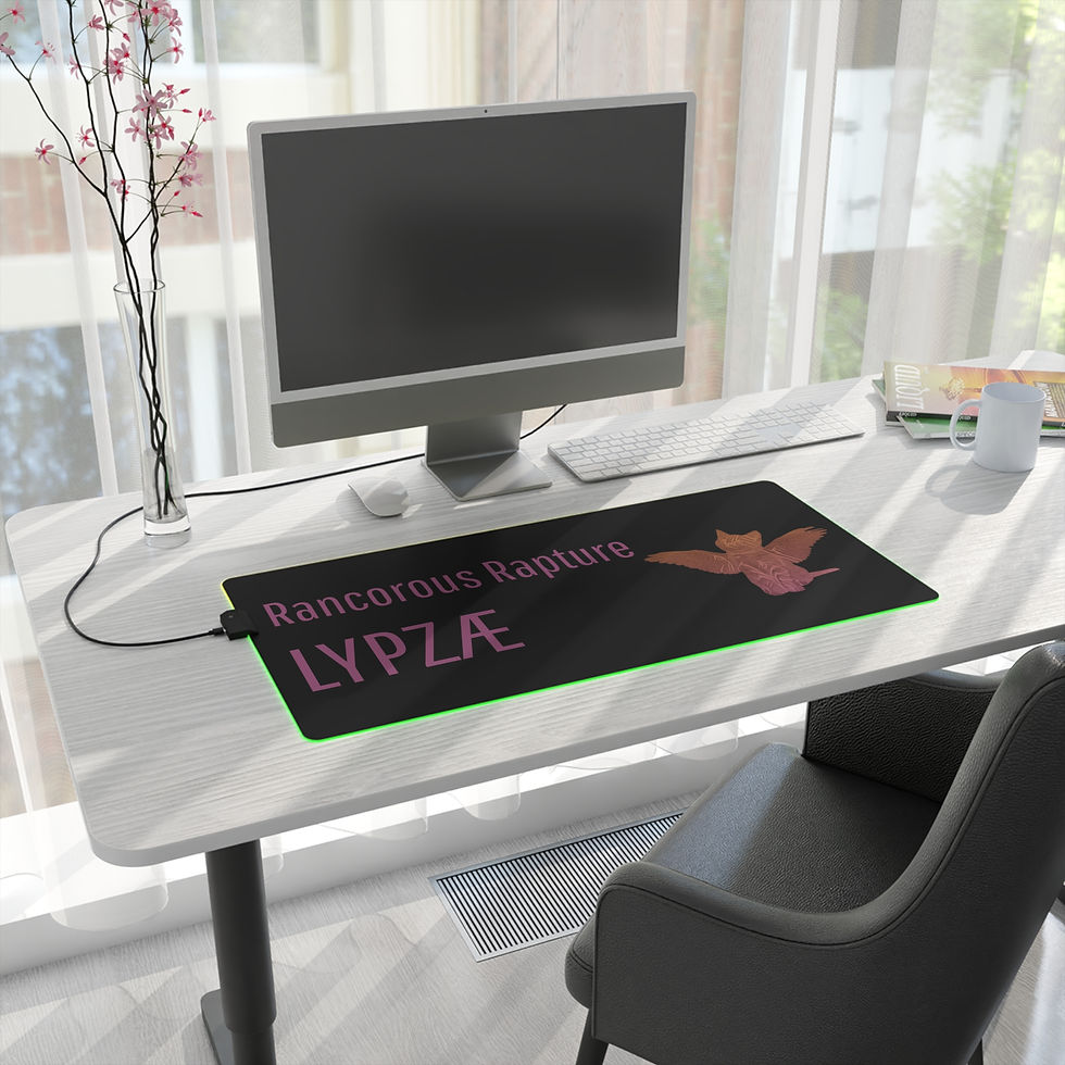 Thumbnail: LYPZÆ Rancorous Rapture LED Gaming Mouse Pad