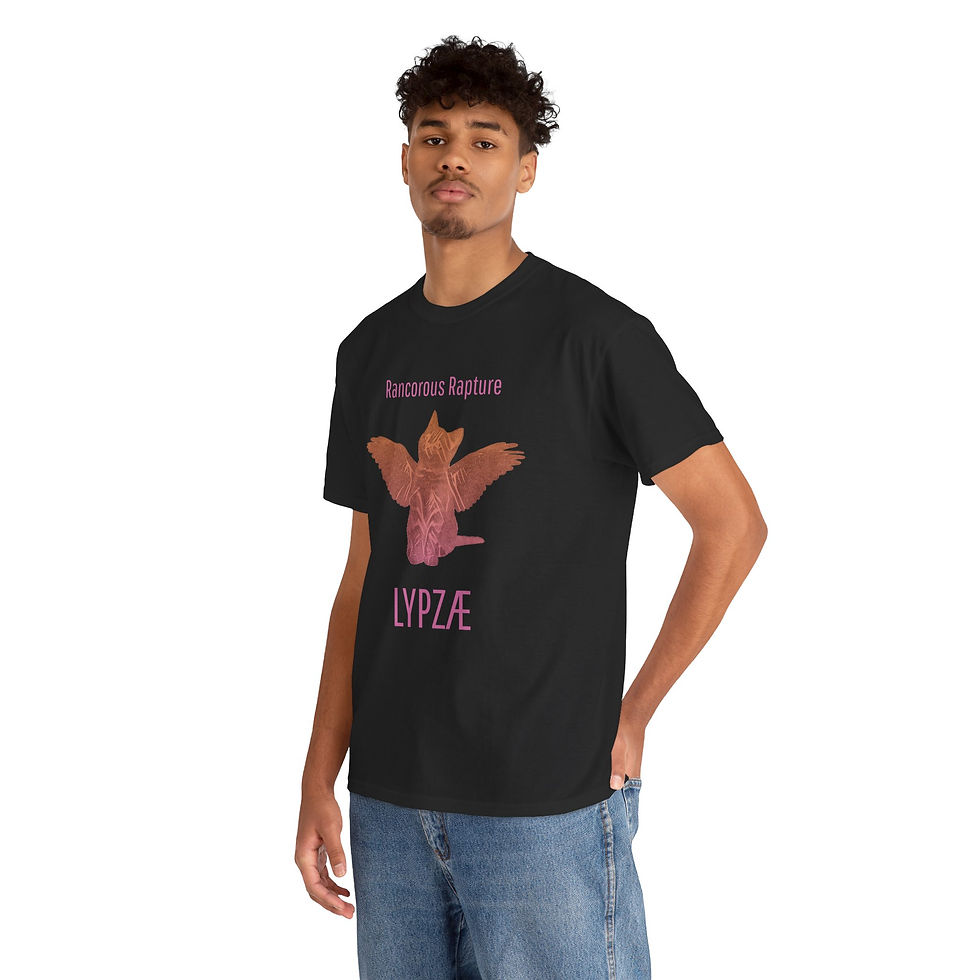 Thumbnail: LYPZÆ Rancorous Rapture Unisex Heavy Cotton Tee 