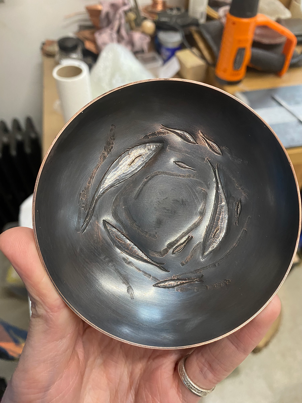 Thumbnail: Decorate and Colour a Copper Trinket Dish