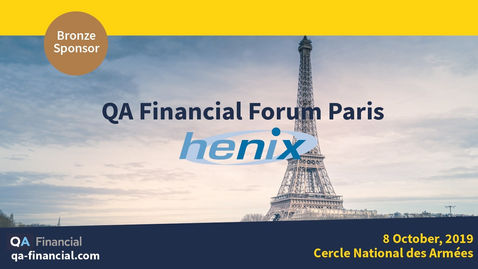 Highlighted Squash on the first ever QA Financial Forum Paris