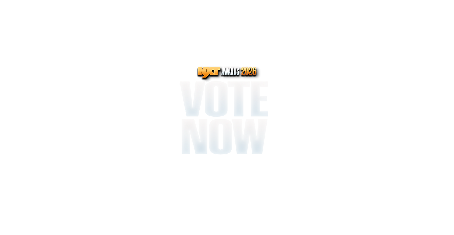 Voting graphic for the 2026 NXT Awards