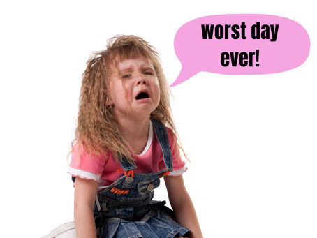 kid hit their limit crying worst day ever