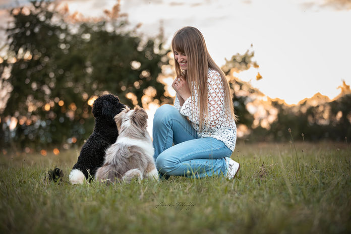 Aussie, Pudel, Hundemama, Dogmom, Sommer, Mehrhundehaltung, Zweithund