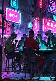 Leonardo_Anime_XL_Neon_Scifi_dystopian_scene_of_people_playing_3.jpg