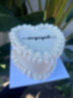 White Love Heart 
