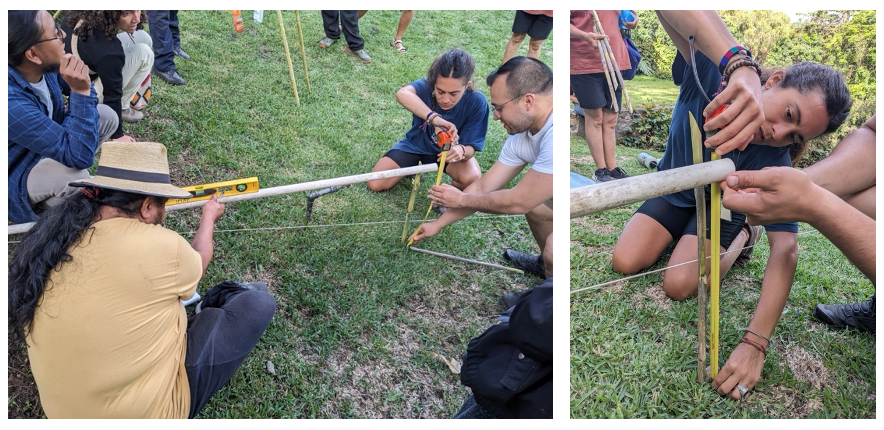 Measuring the height of the property