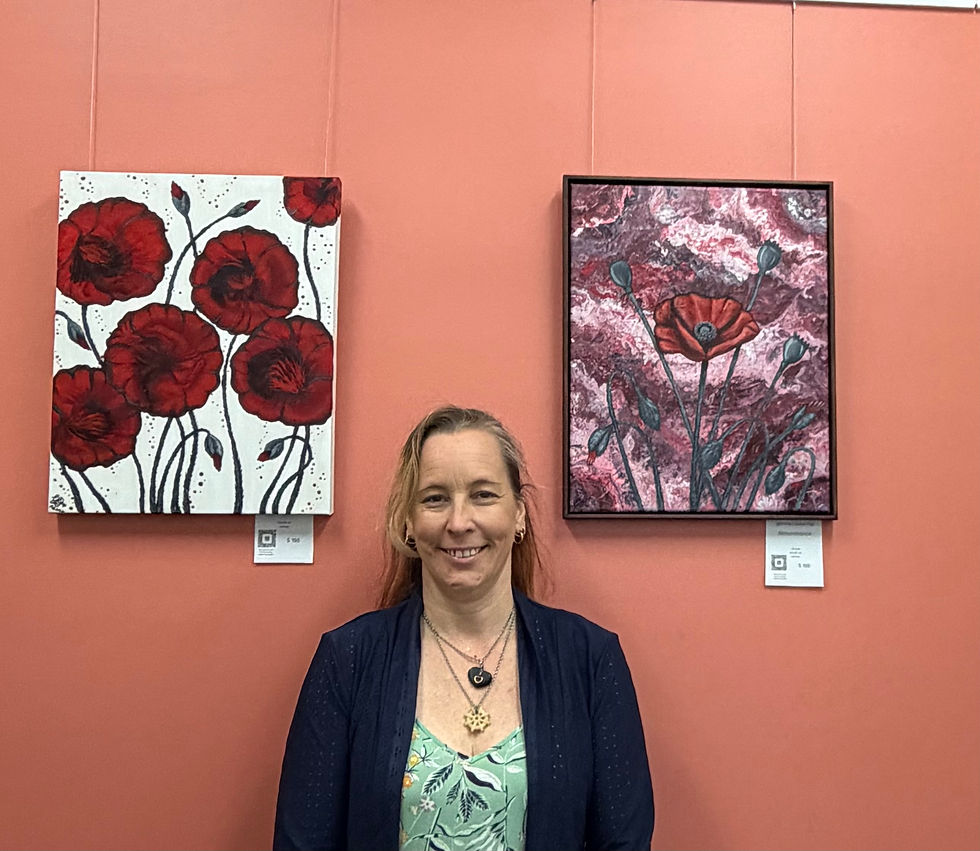 Community Creative Space Showcases the Vibrant Work of Whitsunday Artist Gemma Louise Pap