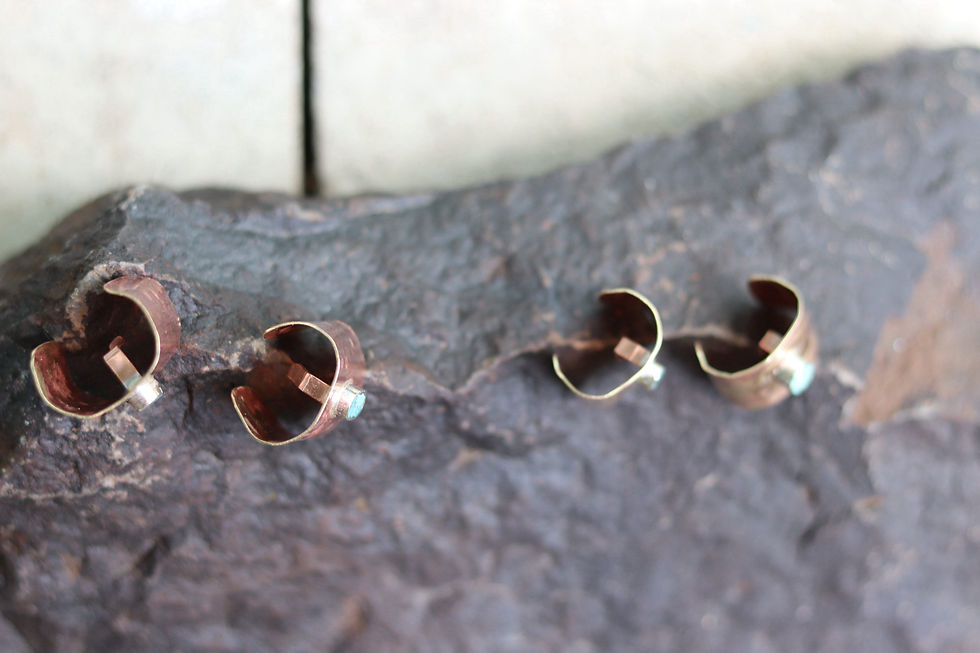 Thumbnail: copper locks hair cuffs