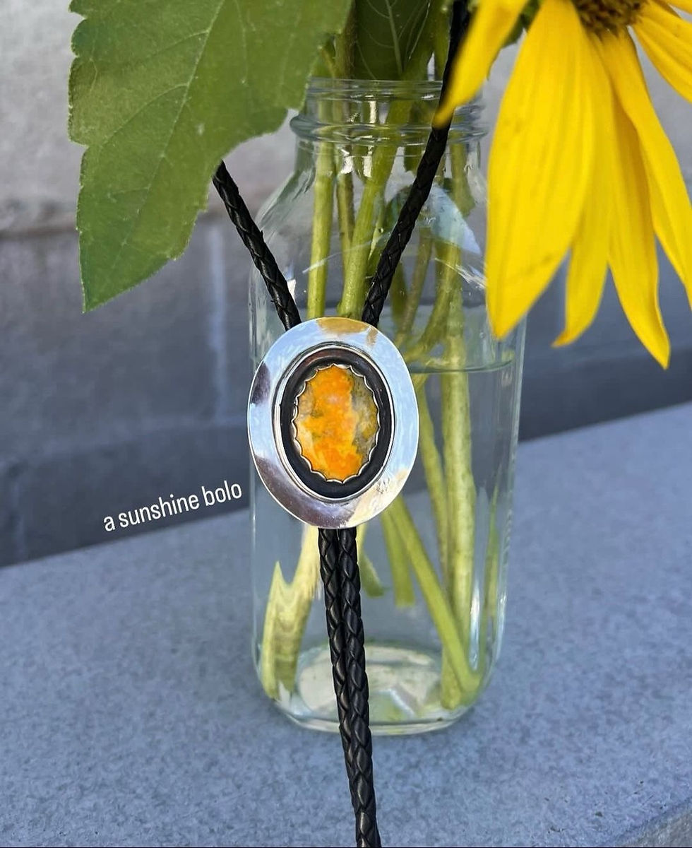 Thumbnail: CUSTOM bolo tie