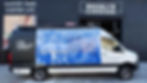 vehicle branding on commercial mobile office van