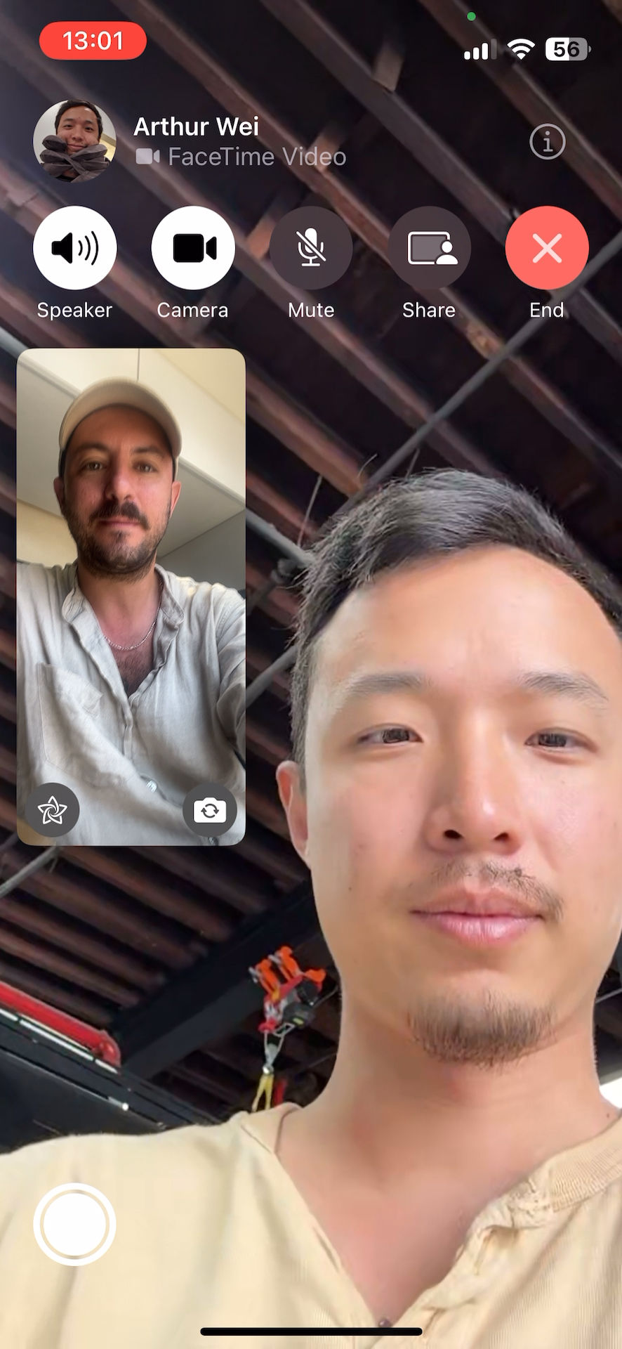 video call with starlink