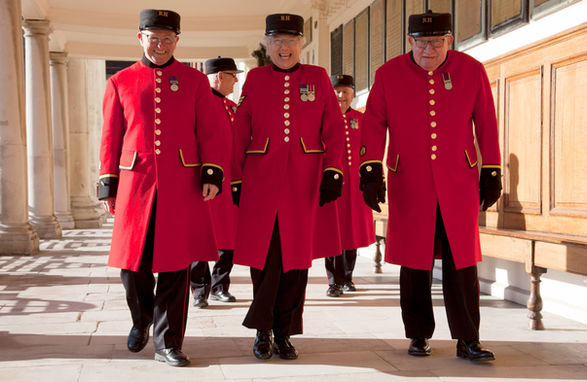 Chelsea Pensioners - Photo © Valerie McDowall