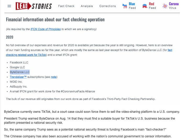 FAKE Fact-Checking Websites
