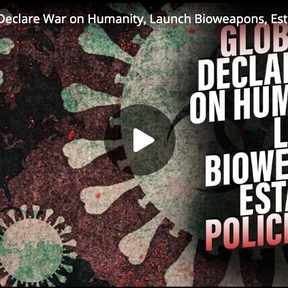 Globalists Declare War on Humanity, Launch Bioweapons, Establish Police State