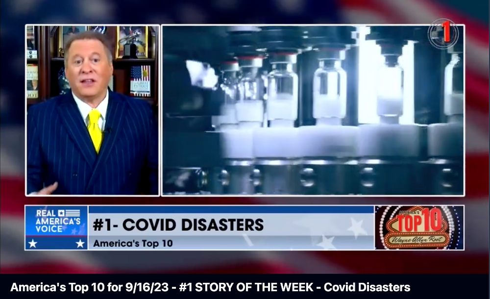 America's Top 10 for 9/16/23 - #1 STORY OF THE WEEK - Covid Disasters