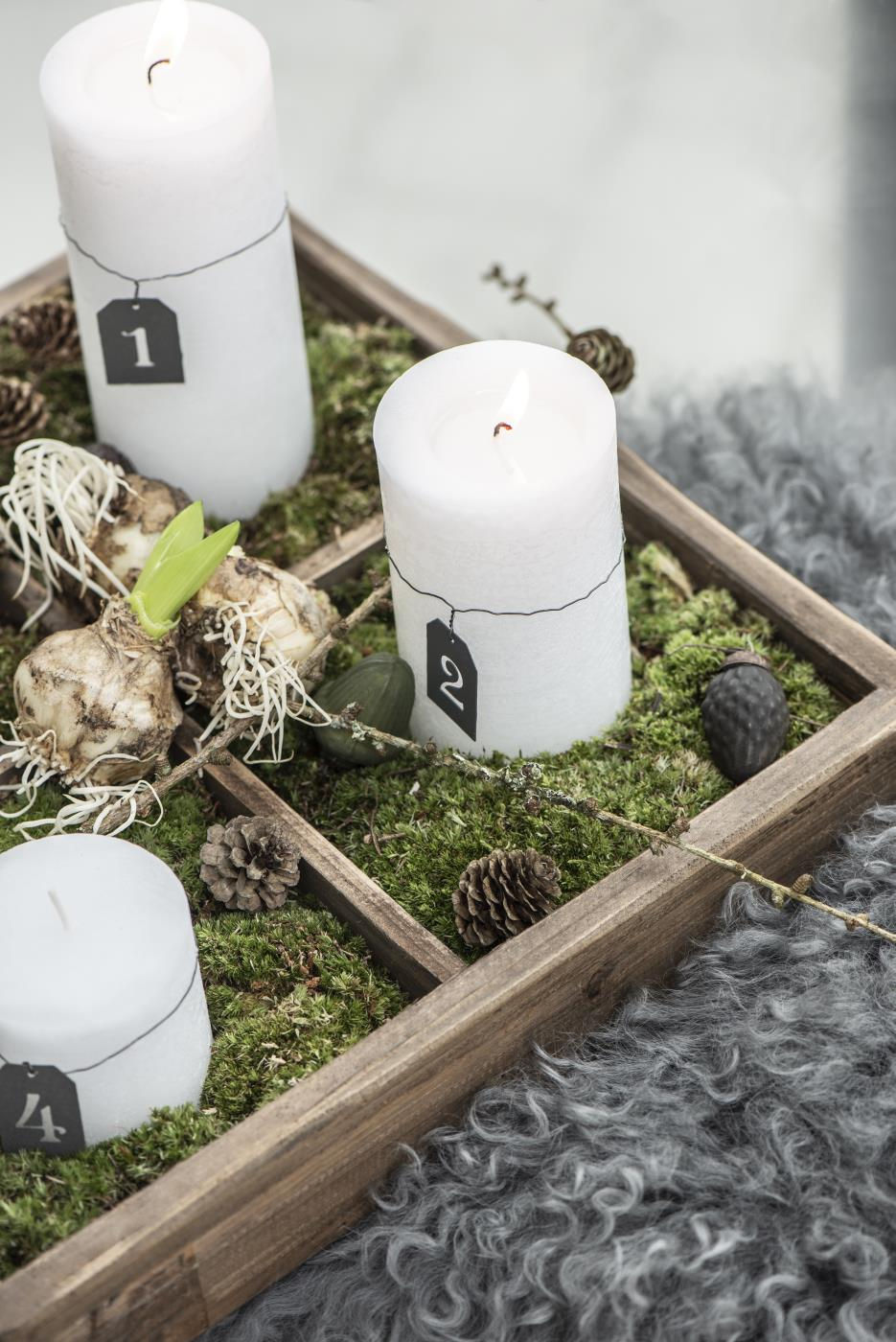 Miniature : Bougie Rustique