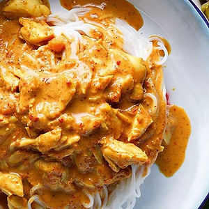 Crabmeat Curry with Noodles น้ำยากะทิ ปู