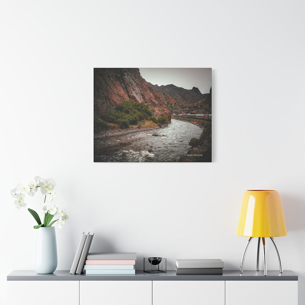 Thumbnail: "The Scenic Route" Canvas, Georgetown, Colorado 