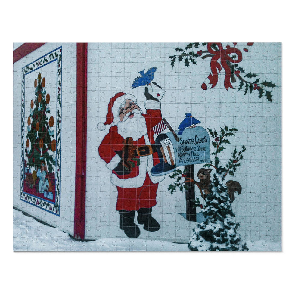 Thumbnail: Santa Delivers Puzzle (252, 500, 1000 Piece)