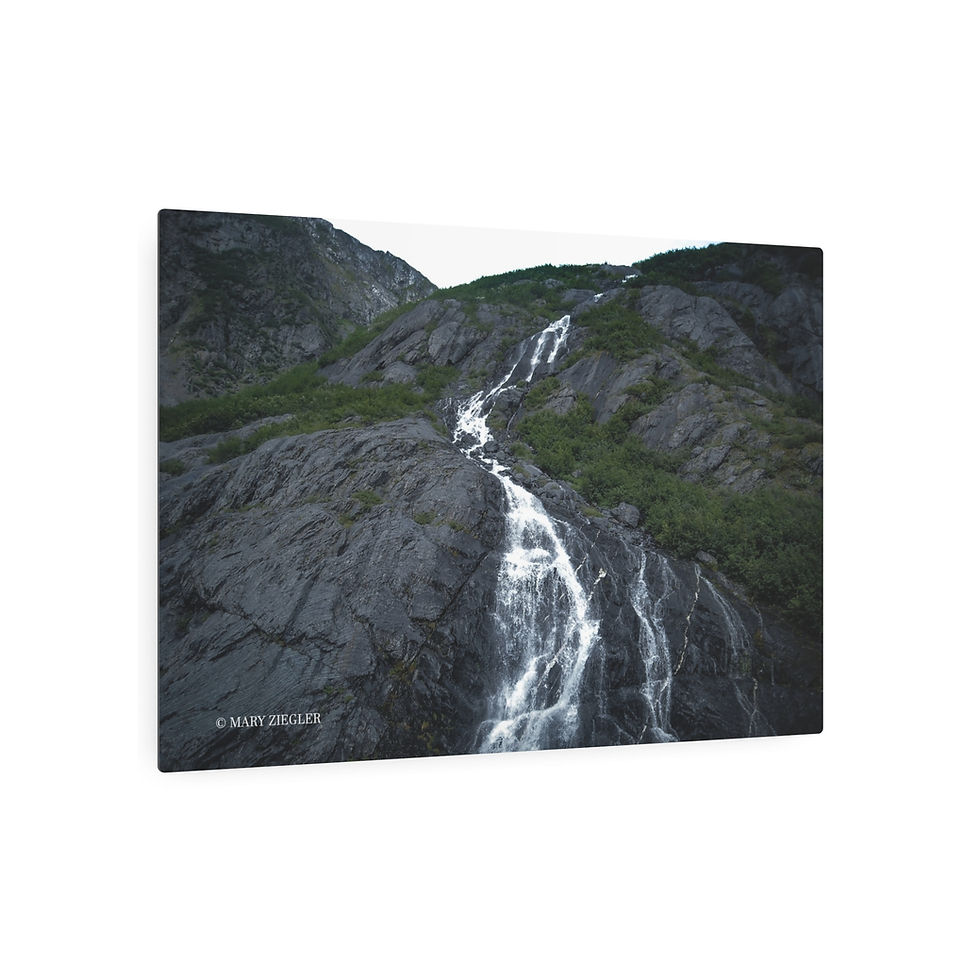 Thumbnail:  Big Boulder Waters Metal Print