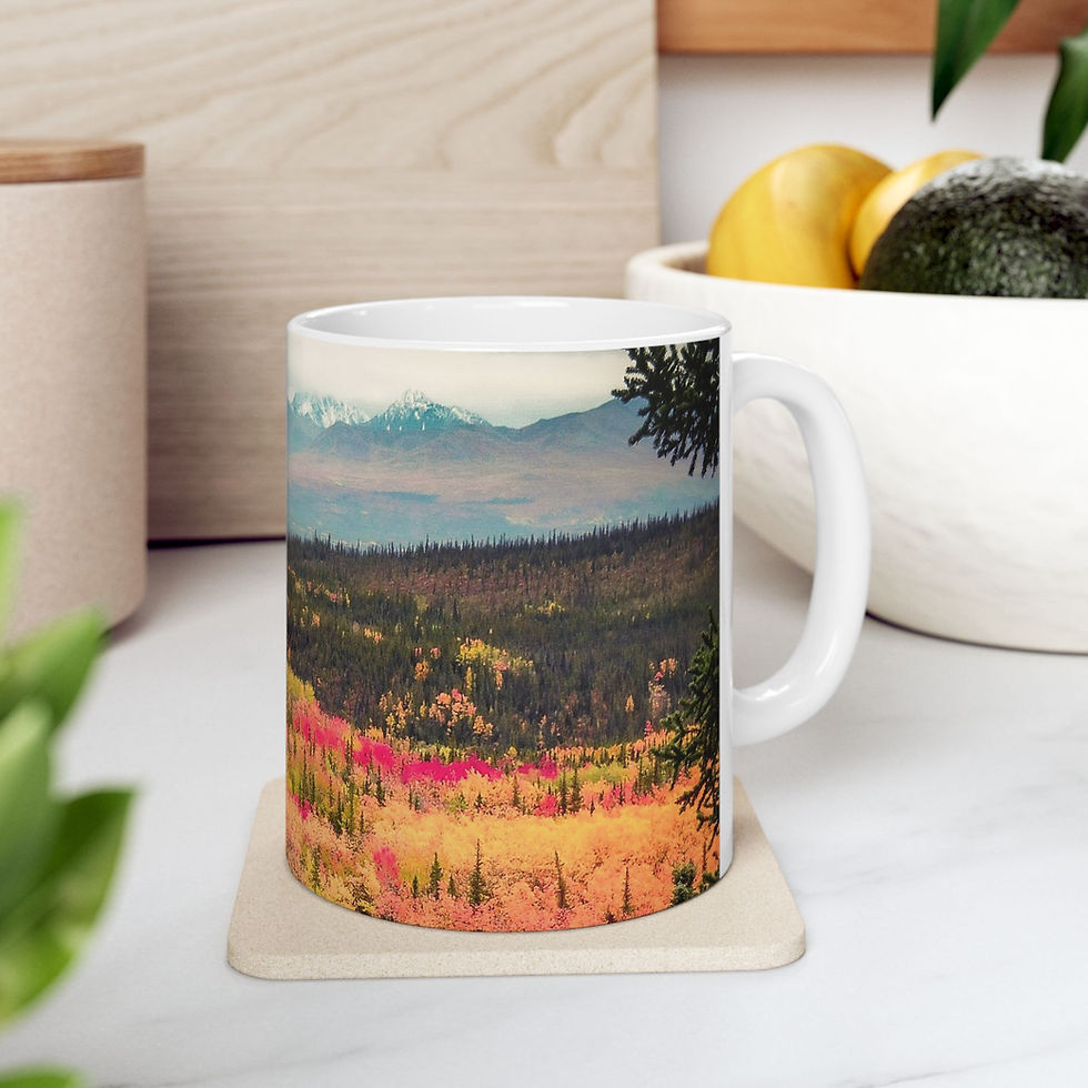 Thumbnail: Awe of Denali Ceramic Mug 11oz 15oz