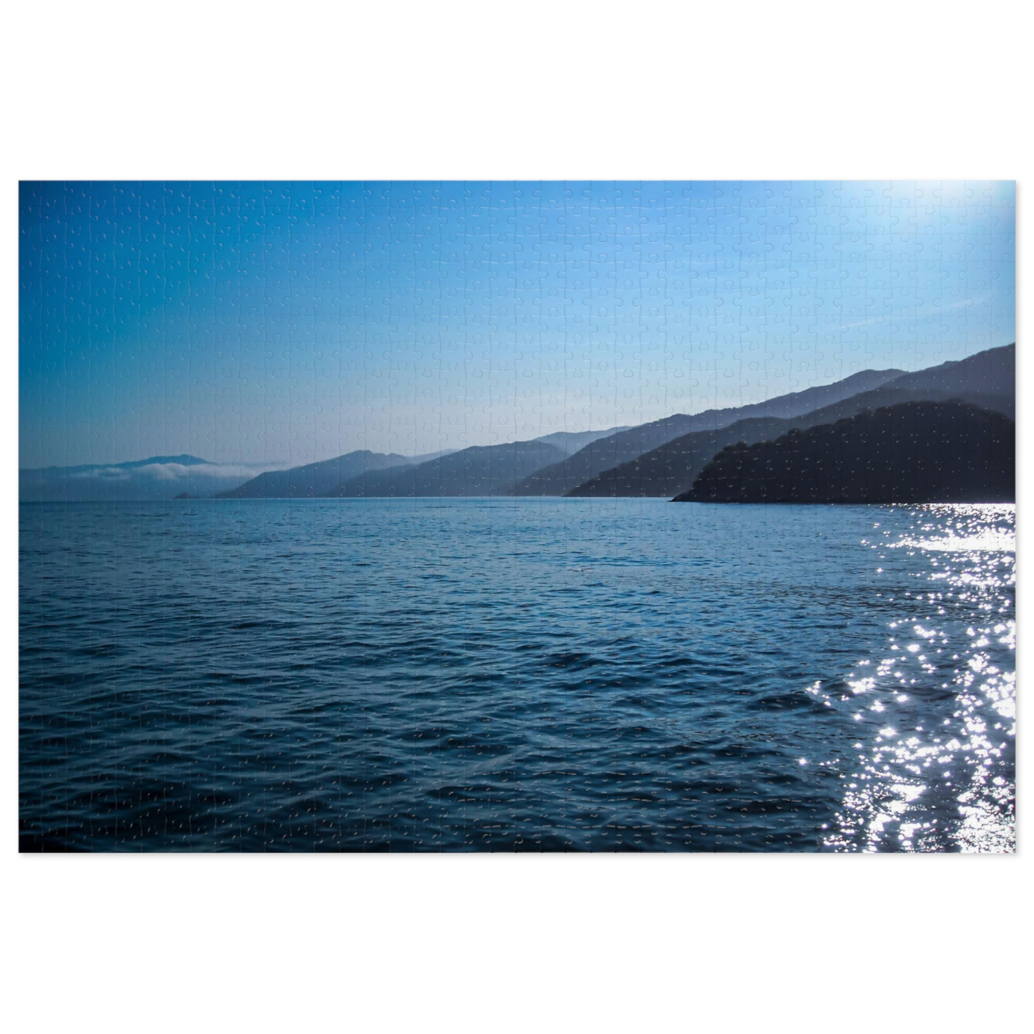 Cobalt Sea Peaks Puzzle (252, 500, 1000 Piece)