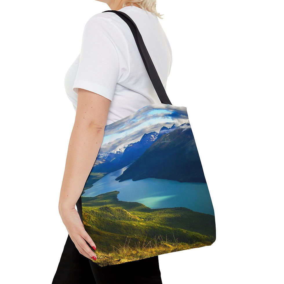 Thumbnail: Present In His Presence Tote Bag 