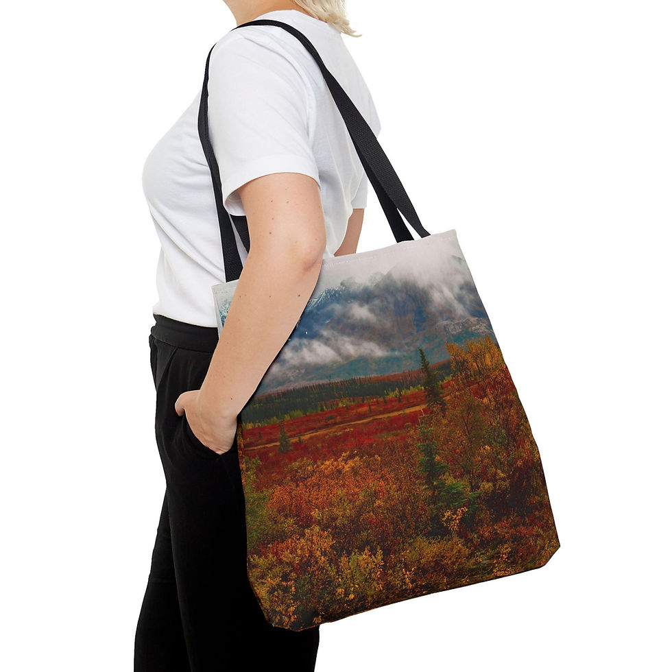 Thumbnail: Rich in Foliage Tote Bag 