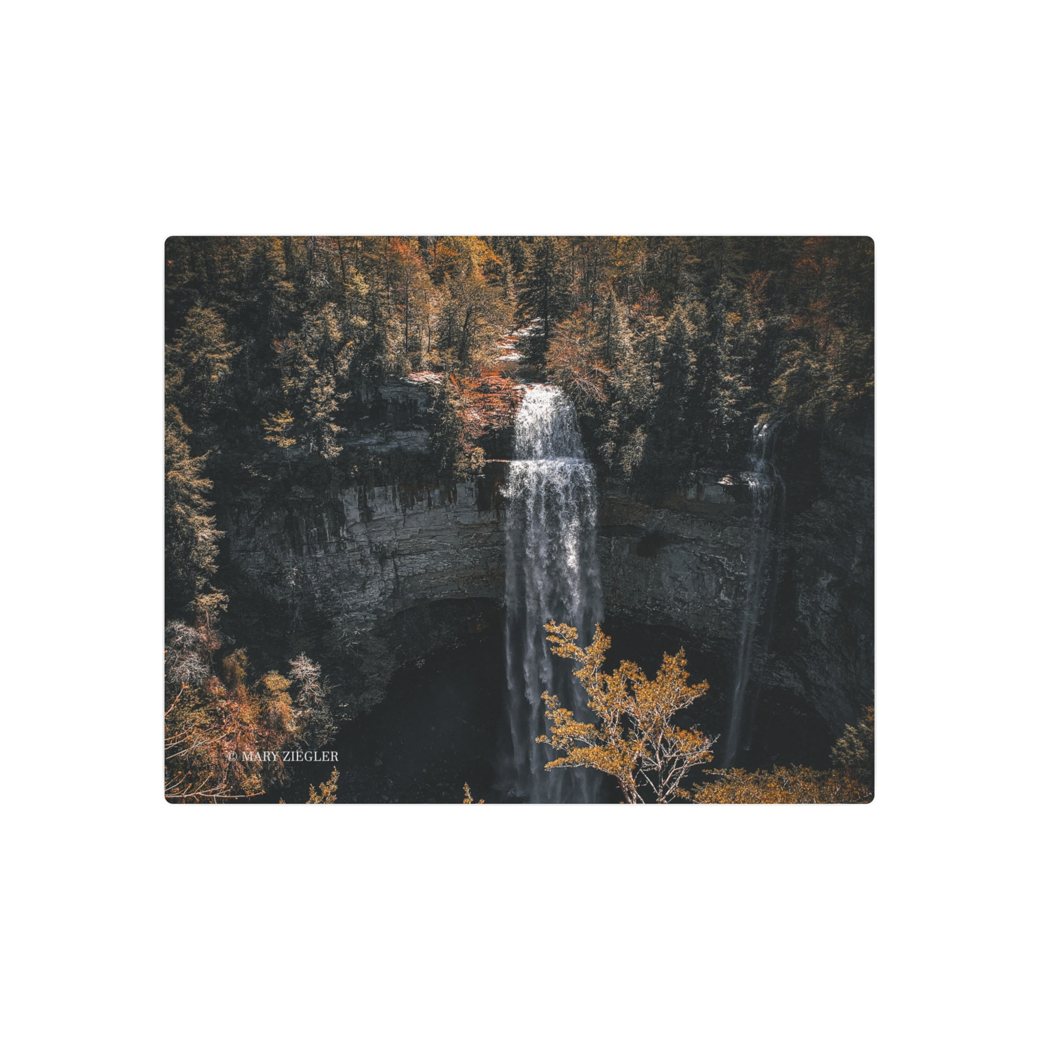 Twin Falls Metal Print