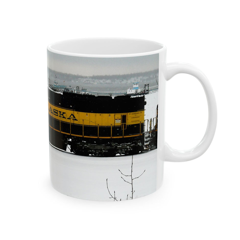 Thumbnail: Train of Visions Ceramic Mug 11oz 15oz