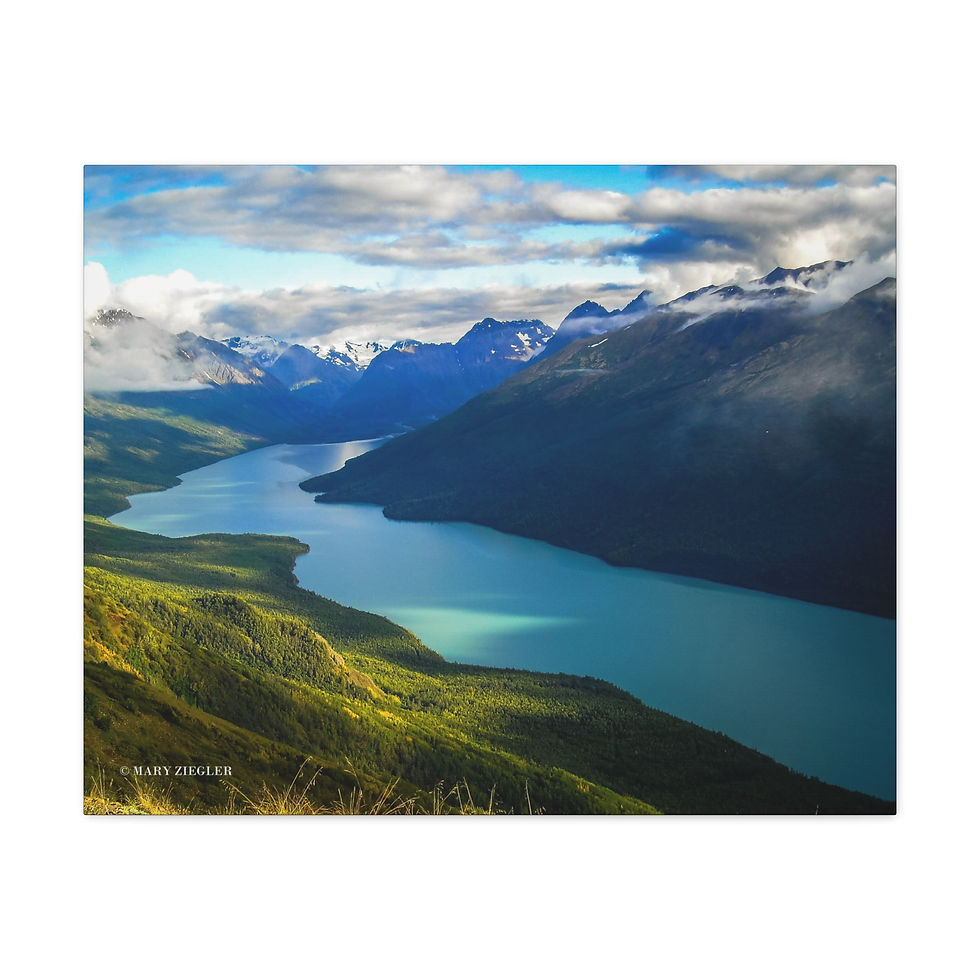 Thumbnail: "Present in His Presence" Canvas Wrap, Clark National Park, Alaska