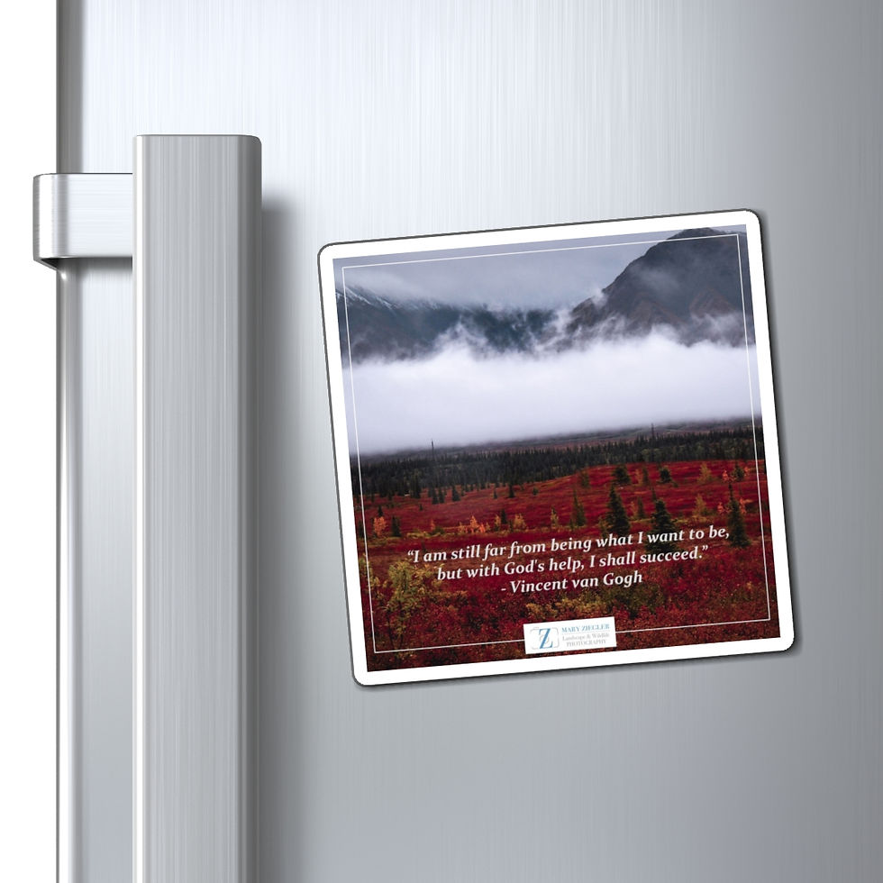 Thumbnail: Mystic Fog Quote Magnet