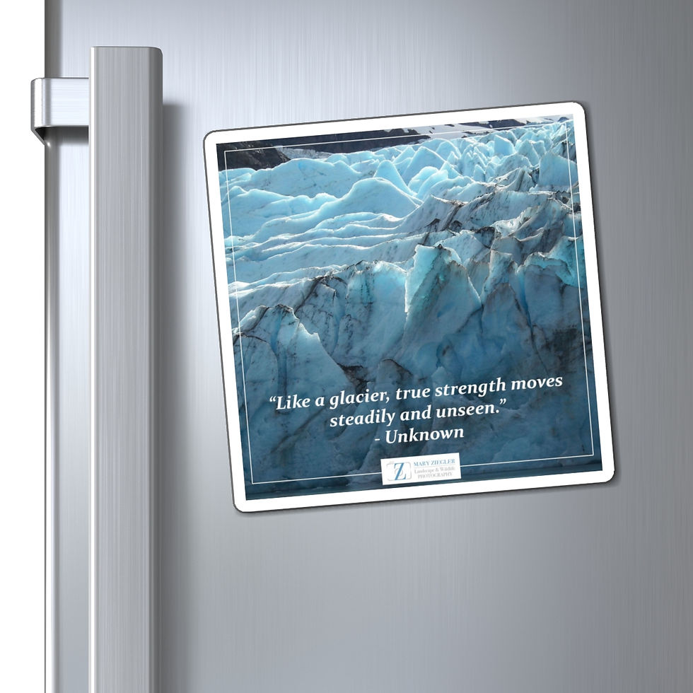 Thumbnail: Blue Peaks Quote Magnet