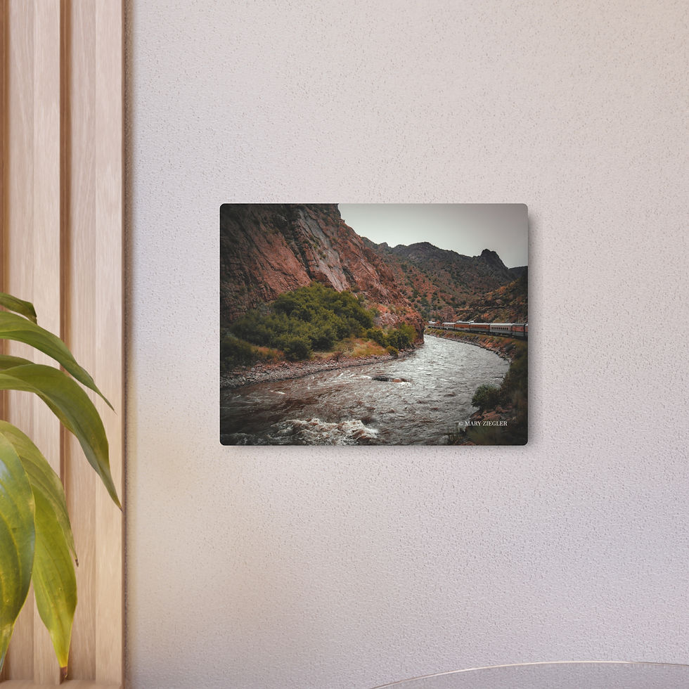 Thumbnail: "The Scenic Route" Metal Print, Georgetown, Colorado